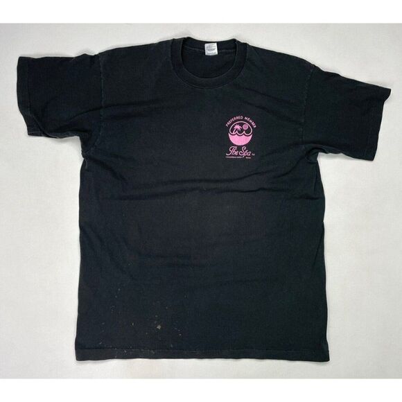 VINTAGE The Spa Fontainbleau Hilton Resort T-shirt Men XL 90s Single Stitch - Picture 1 of 9